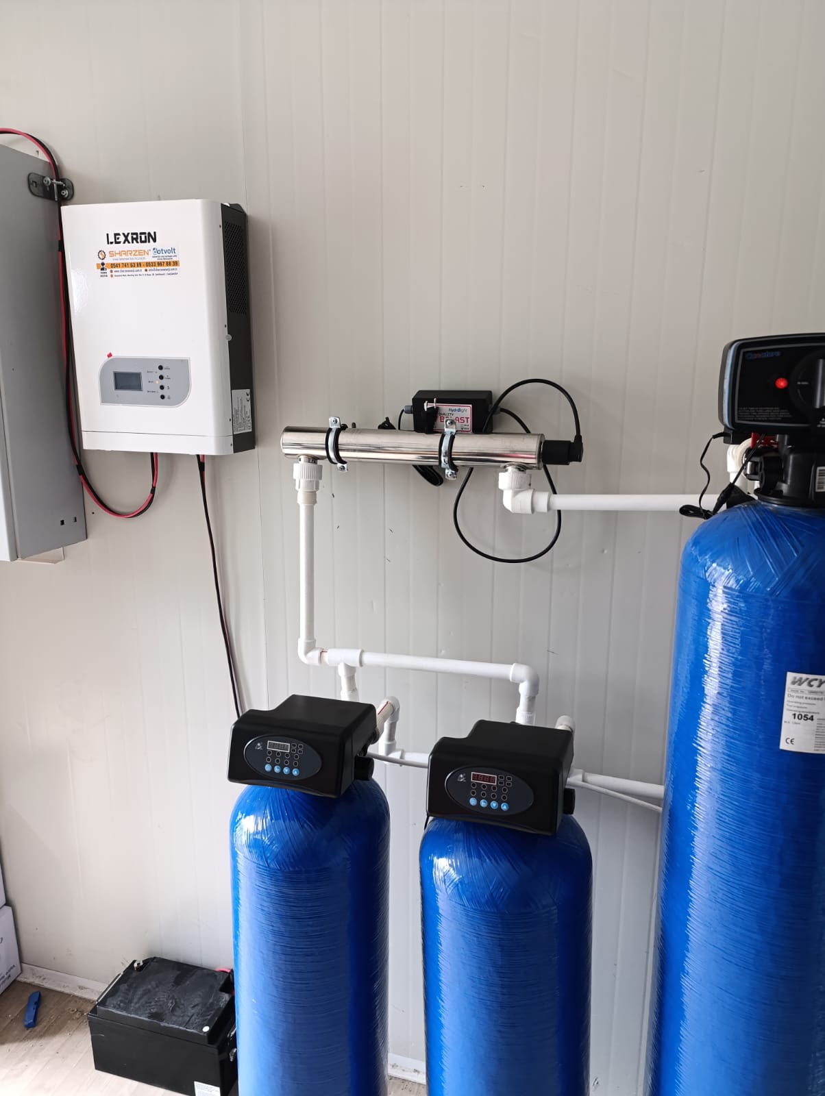 Nurdağı İlkokulları Su Arıtma Sistemleri ve Basınçlandırma Projesi